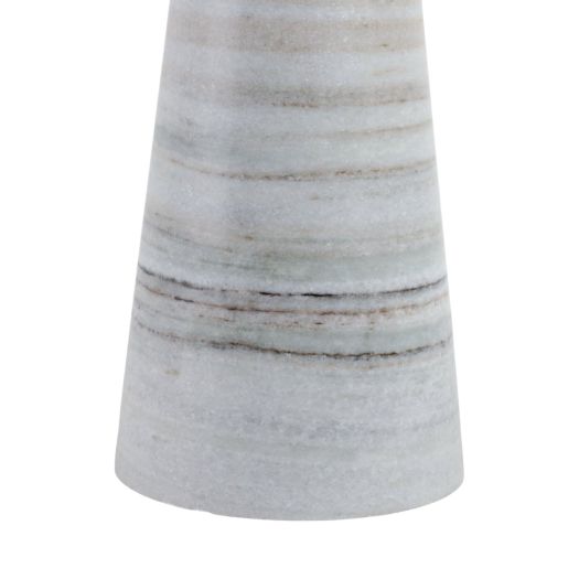 Panda Stone Marble Accent Table