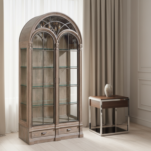 Arch Salvage Gwynn Curio China Parch