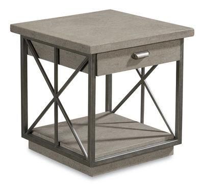 Arch Salvage Burton End Table Mist