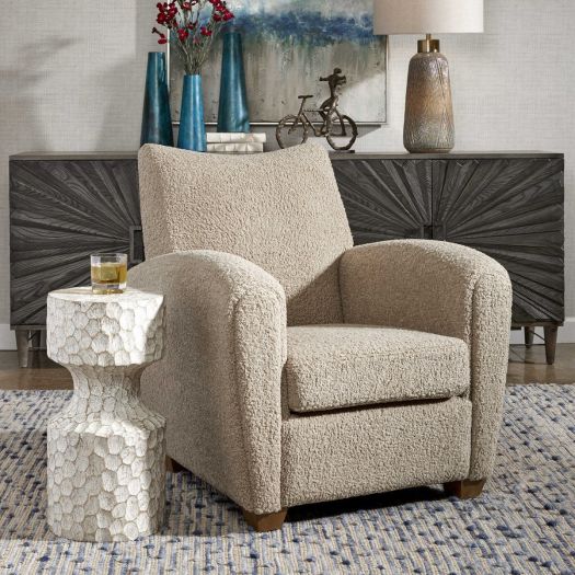 Uttermost Teddy Latte Accent Chair