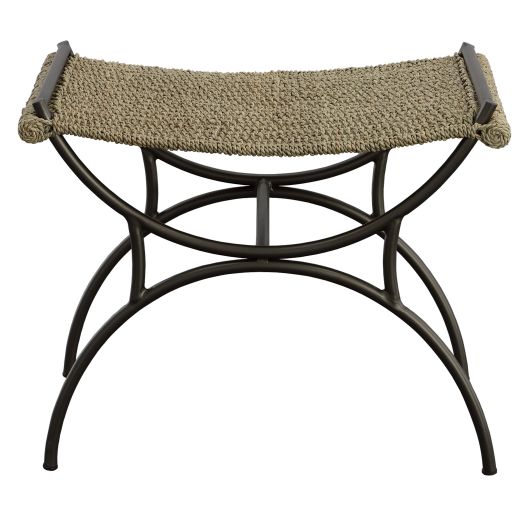 Uttermost Playa Seagrass Small Bench