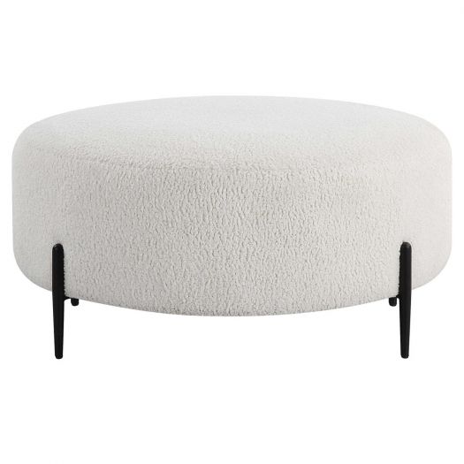 Arles Large Ottoman, Black