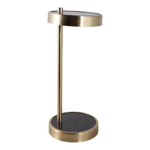 24 Chandler Black And Gold Cocktail Table