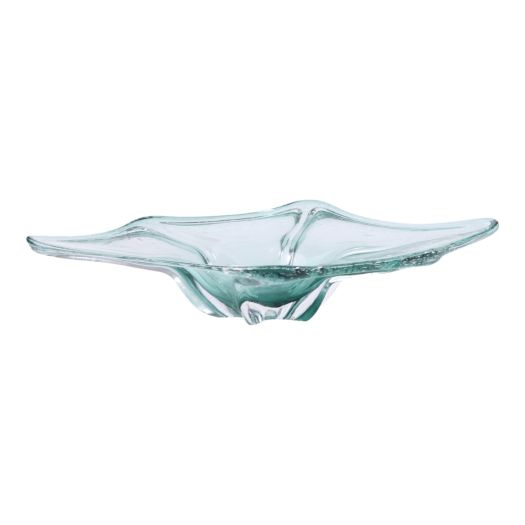 24 Nanana Teal Glass Bowl