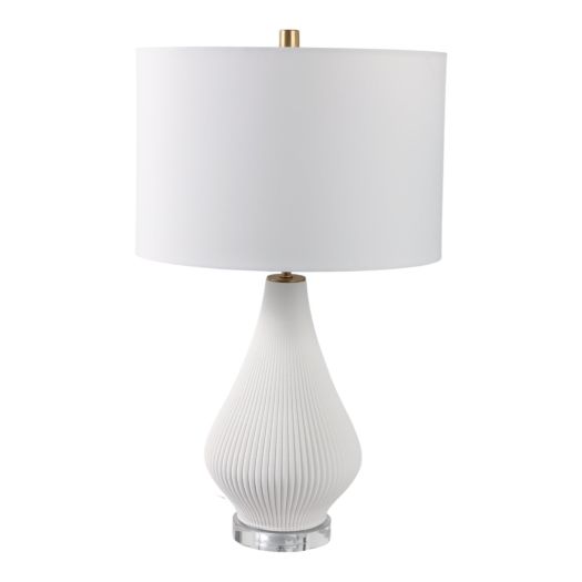 24 Violetta 3d Printed Porcelain Table Lamp