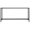 HAYLEY CONSOLE TABLE, BLACK