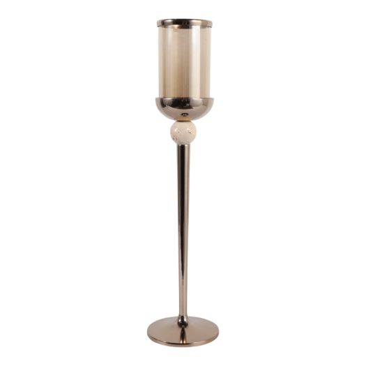 25" CARLISLE SMALL BRONZE FLOOR HURRICANE