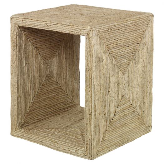 Uttermost Rora Coastal Woven Side Table