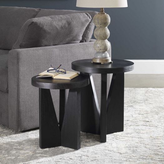 NADETTE NESTING TABLES, S/2