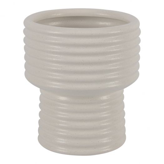 Ozean Vase Coastal White