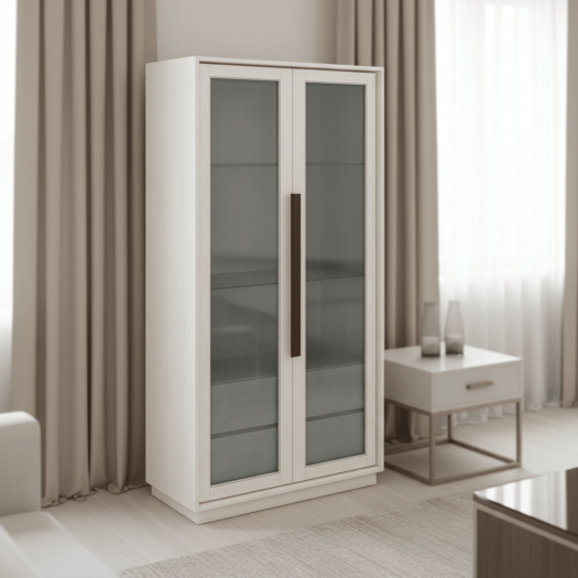 289 - Blanc - Display Cabinet