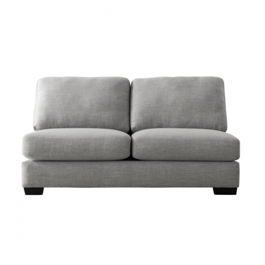 Scott Oat Armless Loveseat