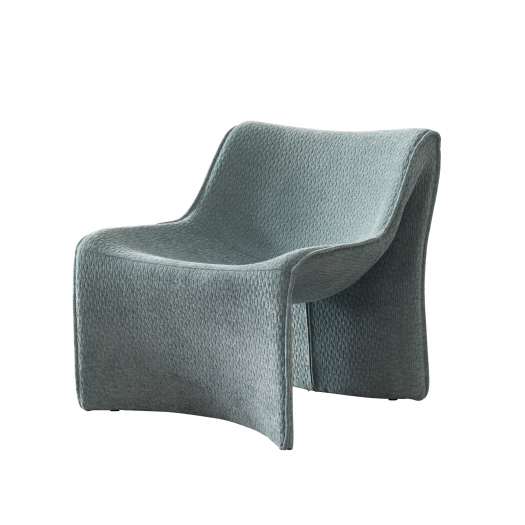 Andrei Aqua Blue Accent Chair