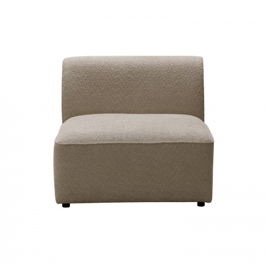 Raya Beige Armless Chair