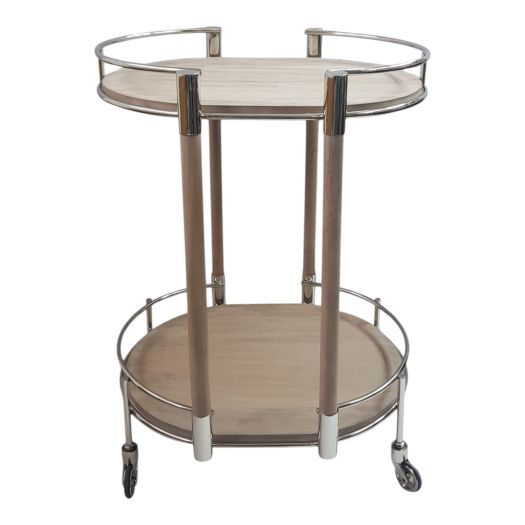 30 Marion Nickel Bar Cart