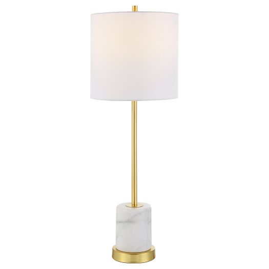 Turret Gold Buffet Lamp