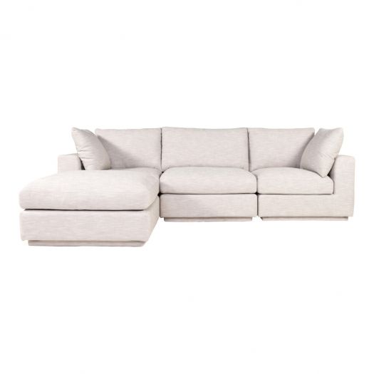 Justin Lounge Modular Sectional Taupe