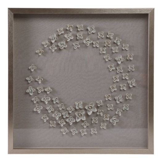 30x30 Payens Dimensional Flower Shadowbox Art