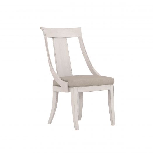 Alcove - Side Chair in Belgian Ivory