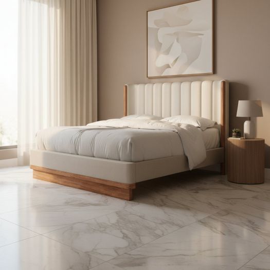 323 - Portico-6/0 Upholstered Shelter Bed