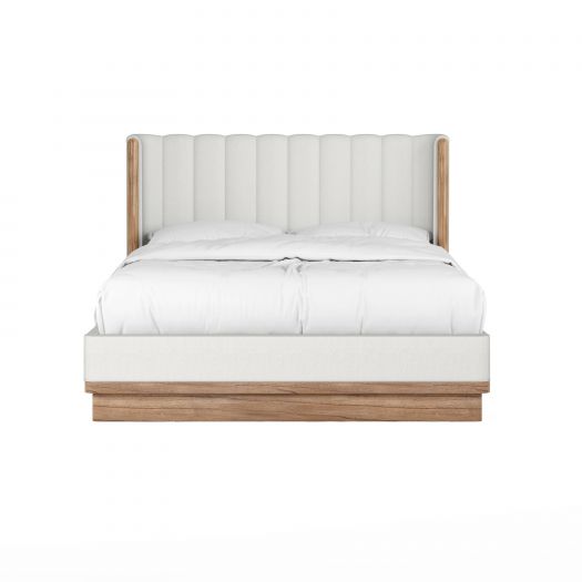 323 - Portico-6/6 Upholstered Shelter Bed