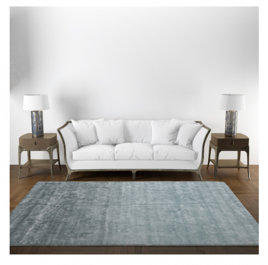 RUDA greenish blue Rug