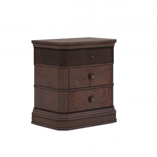 Revival - Serpentine Nightstand