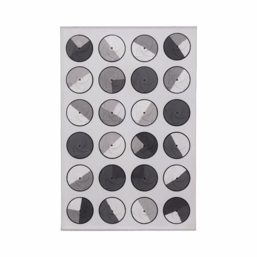 32x47 Zagros Abstract Art With Acrylic Shadowbox