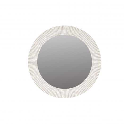 Ashlar - Round Mirror