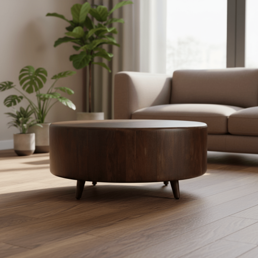 36 Elden Wood Coffee Table, Brwn