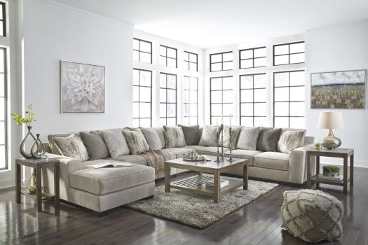 Ardsley 5 Piece Sectional with Chaise