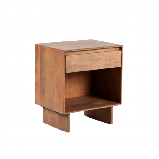 Mango wood night stand