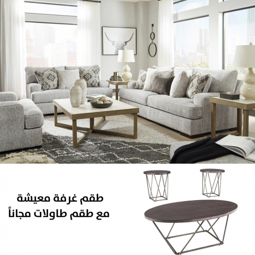 Mercado Sofa Set with FREE Table Set T384-13