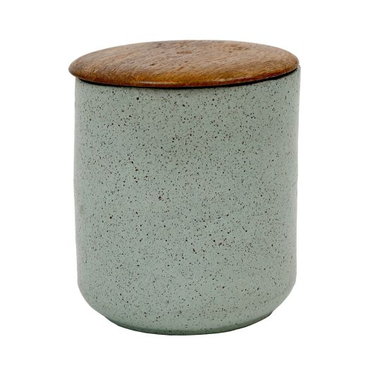 4 9oz Wild Jasmine & Daisy Tall Cndle W/lid, Blue