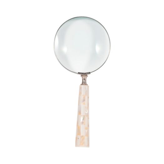 4 Mop Handle Magnifying Glass, Ivory