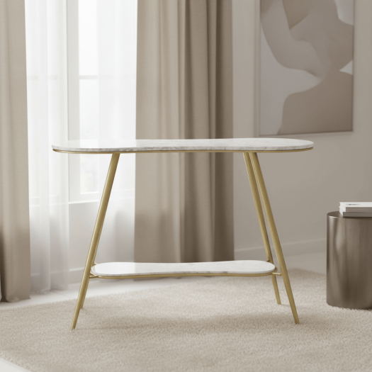 40 Allessa Marble Console Table