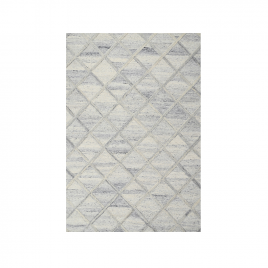 Ruda Gray and White Rug