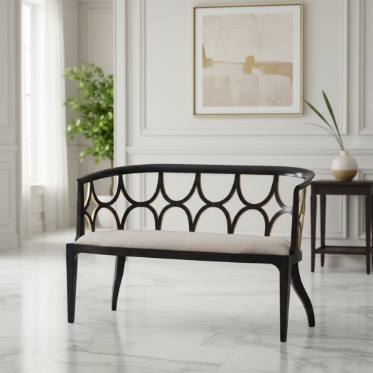 TA Originals - Ebonised Connaught Settee
