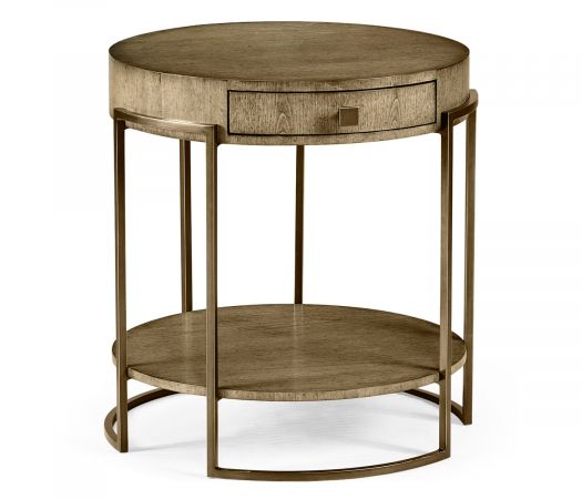 JC Edited - Simply Elegant Collection - Chestnut Round Side Table