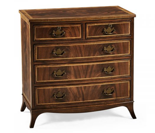 Buckingham Mahogany Bedside Chest of Drawers