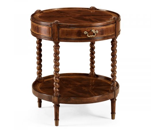 Regency Mahogany Round Side Table