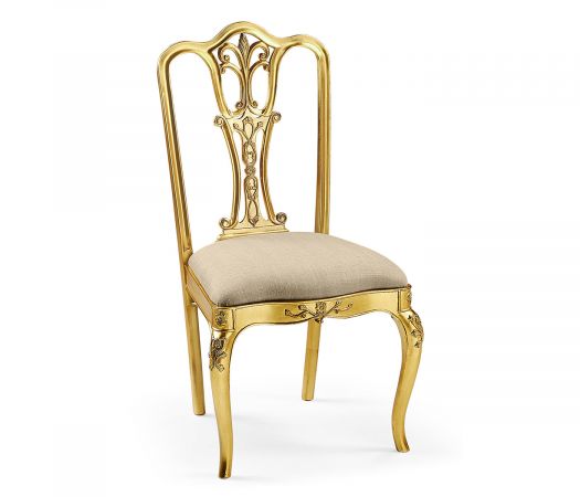 Gilded 18th Century Dining Side Chair