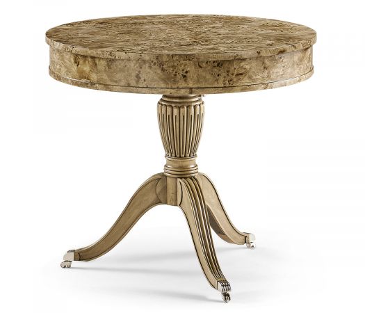 Fulgurite Drum Table