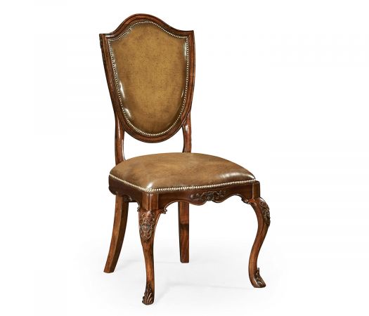 Shield Back Mahogany Side Chair 