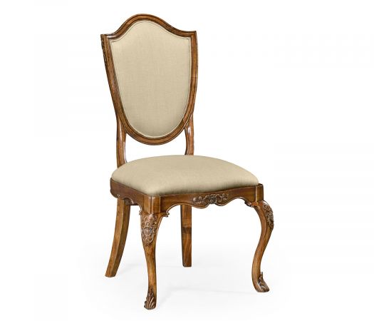 Shield Back Satinwood Side Chair 