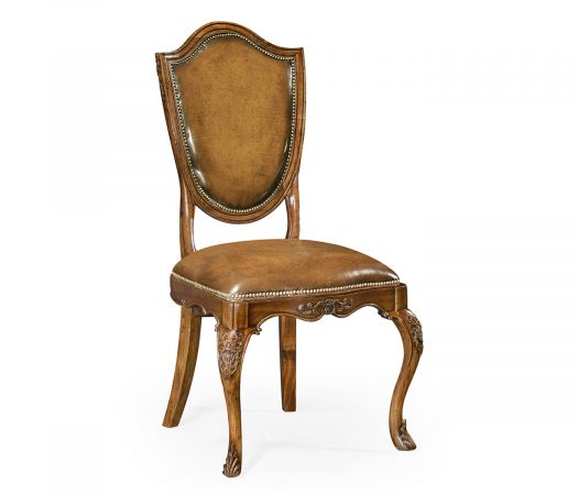 Shield Back Satinwood Side Chair