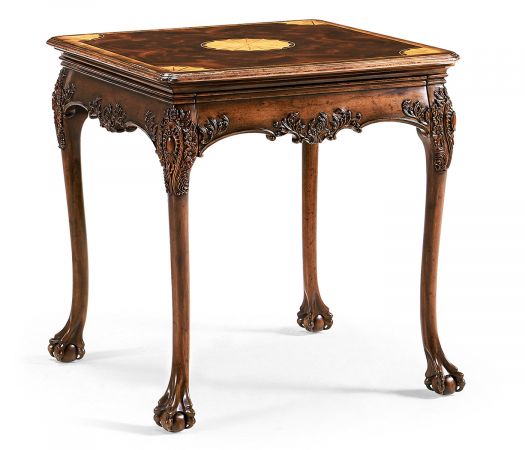 Mahogany Cabriole Leg Side Table