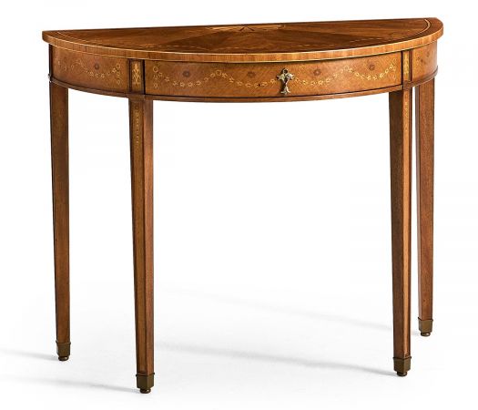 Sheraton satinwood console