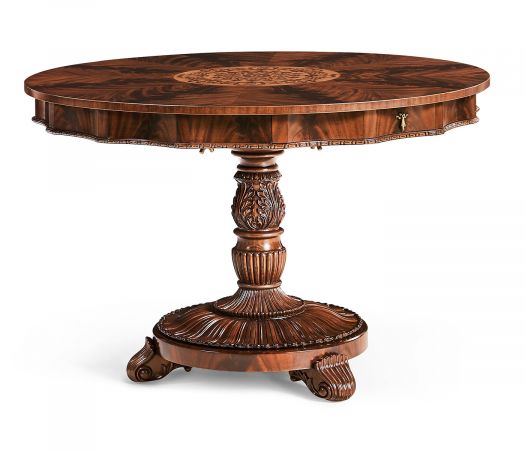 Finely Inlaid Mahogany Centre Table