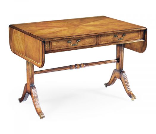 Versailles Collection - Regency satinwood folding library table